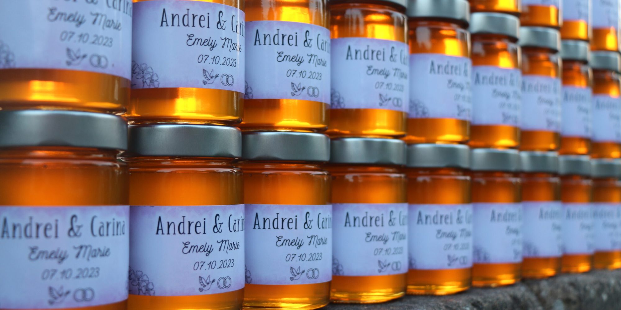 Hochzeitshonig als Gastgeschenk - Freizeitimker Arno Zitz aus der Südsteiermark